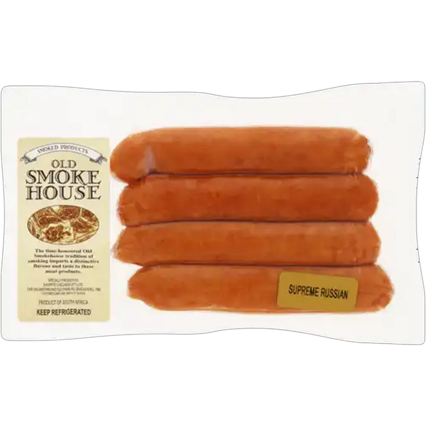 Image of Old Smokehouse Supreme Russians 4 Pack Per kg