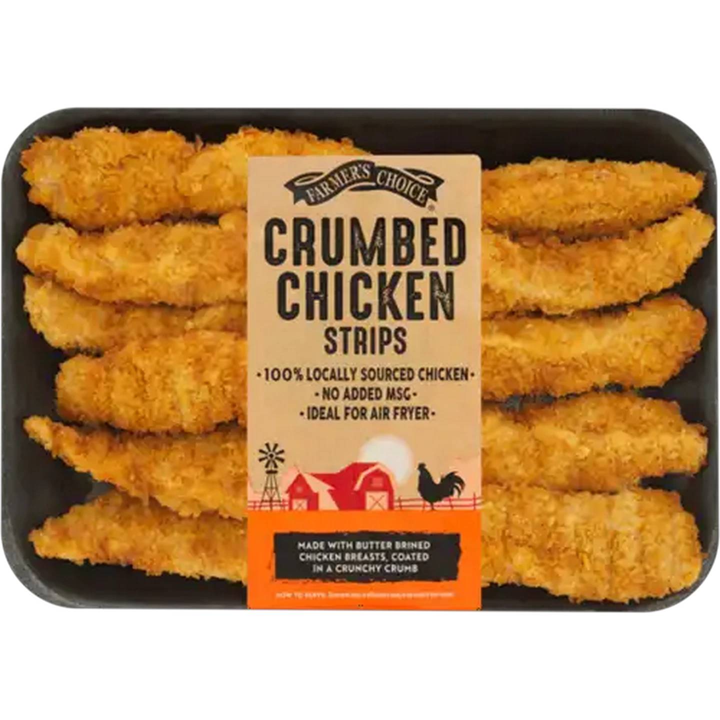 Image of Farmer's Choice Crumbed Chicken Strips Per kg
