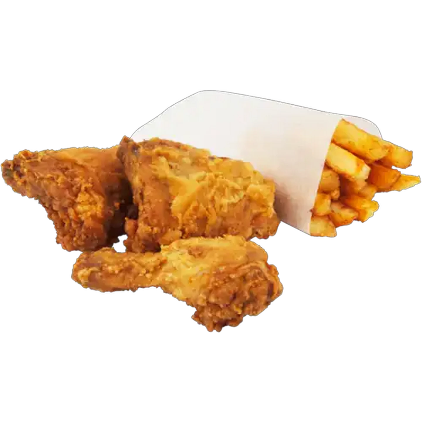 Image of Chicrite 3 Piece Fried Spicy Chicken & Chips