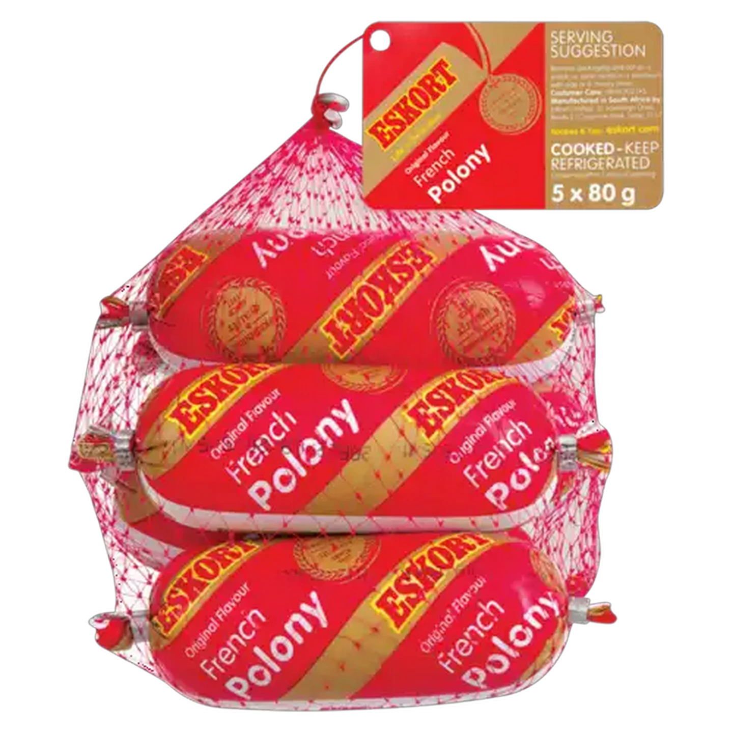 Image of Eskort Original Flavour French Polony Pack 5 x 80g