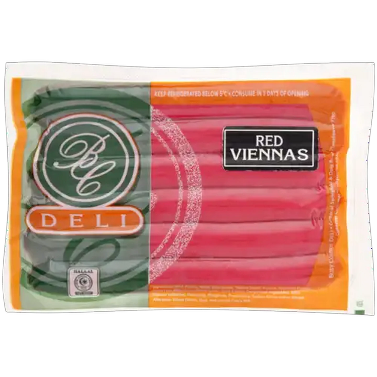 Image of Busy Corner Red Halaal Viennas 1kg