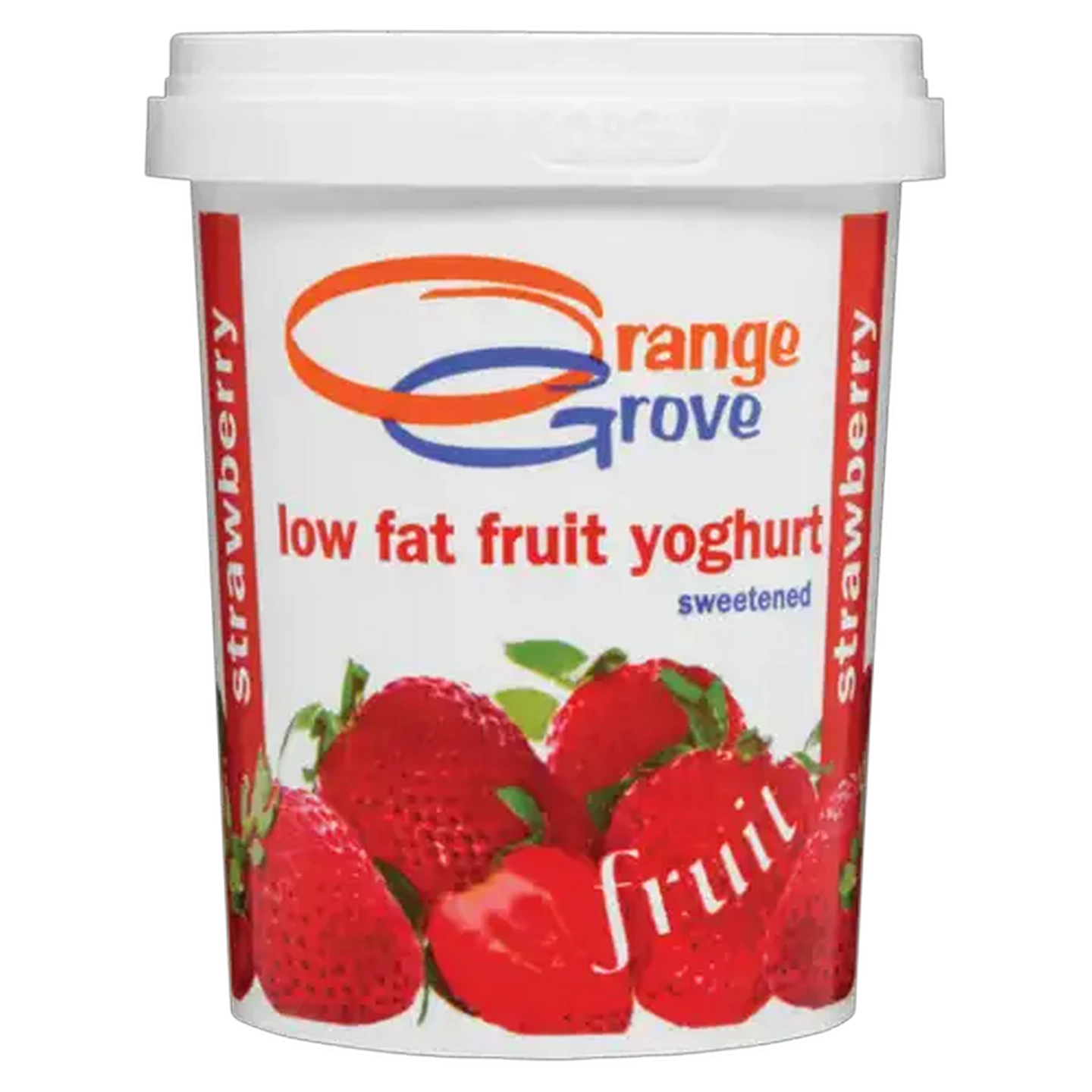 Image of Orange Grove Low Fat Strawberry Fruit Yoghurt 500ml