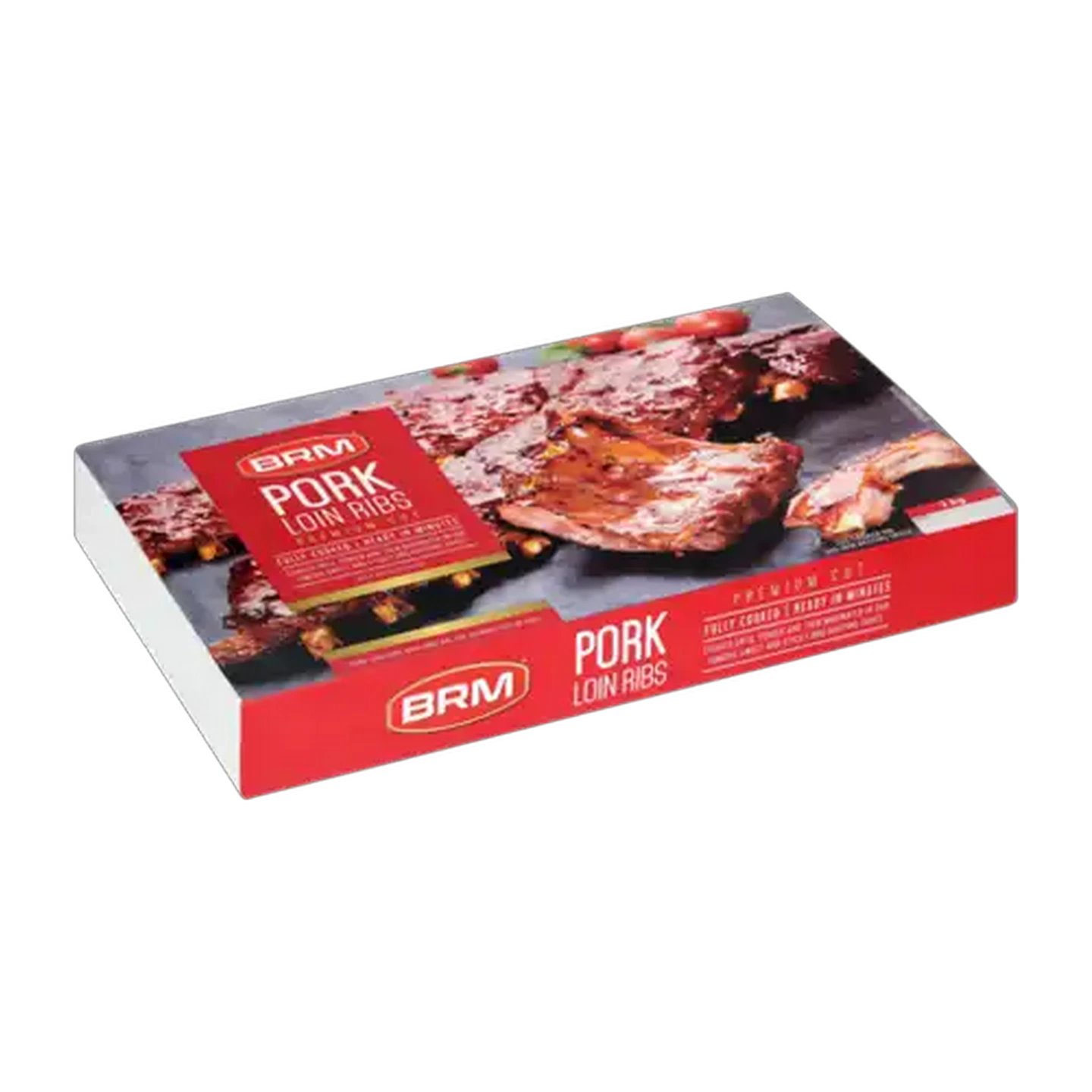 Image of BRM Pre-Cooked Premium Cut Pork Loin Ribs 2kg