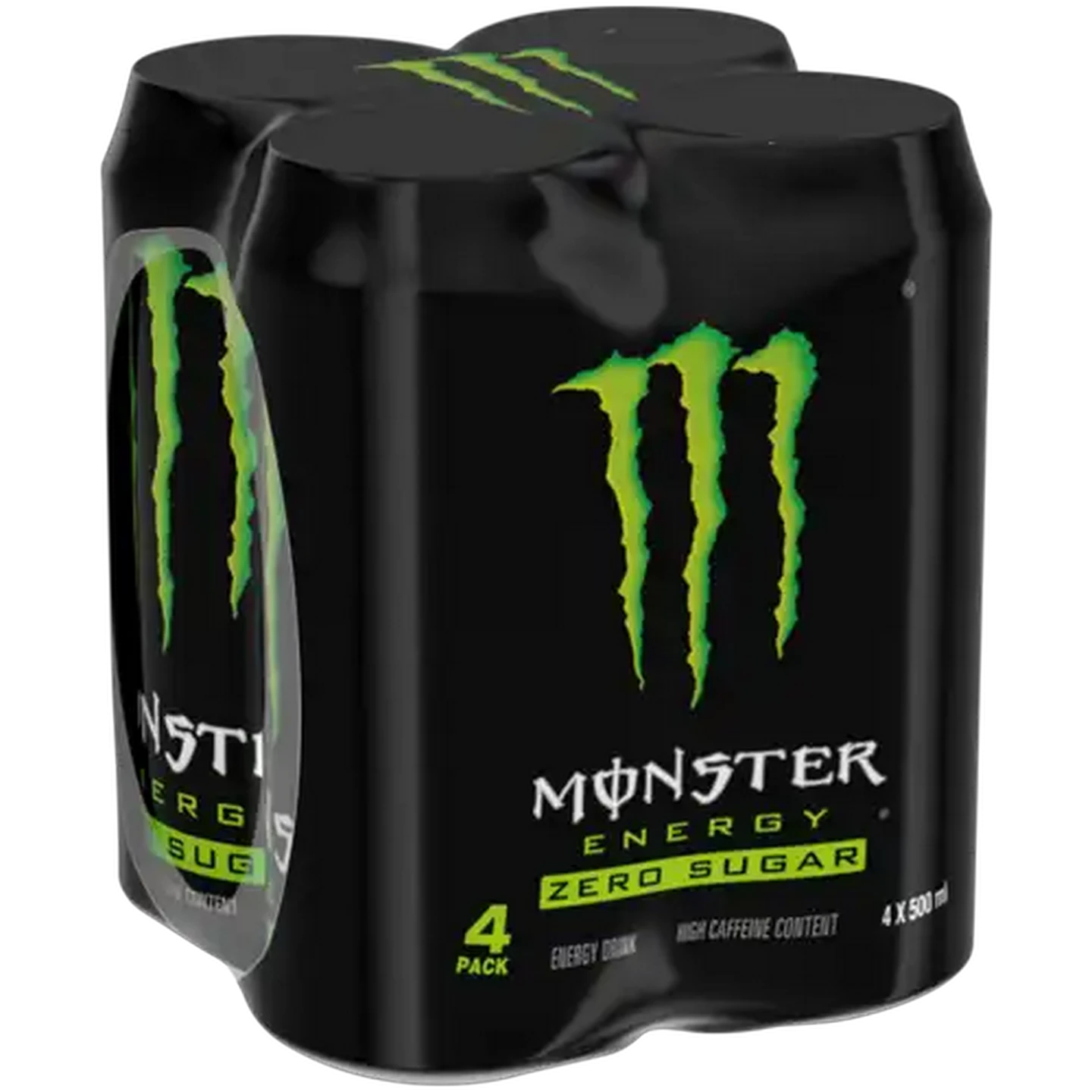 Image of Monster Zero Sugar Energy Drink 4 x 500ml