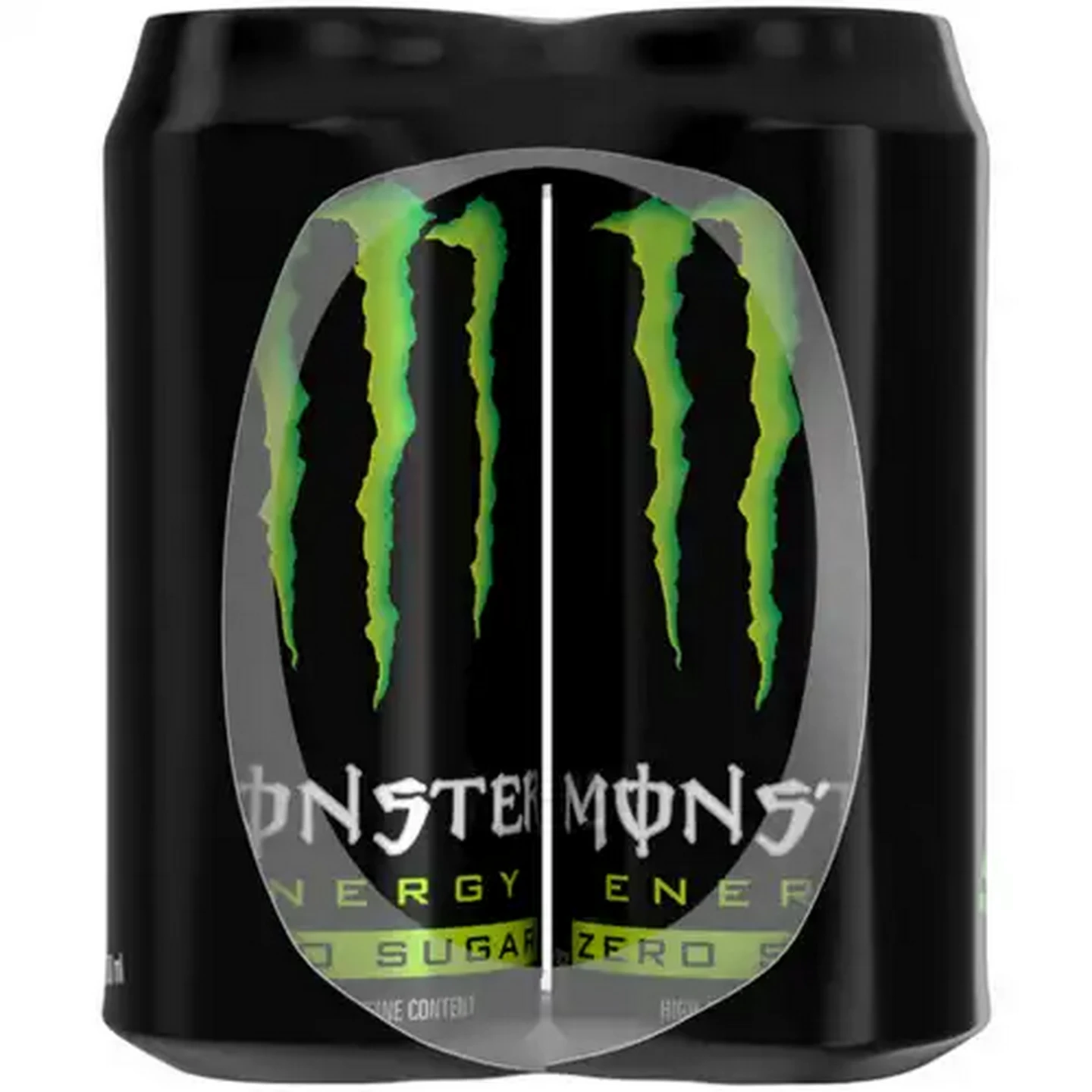 Image of Monster Zero Sugar Energy Drink 4 x 500ml