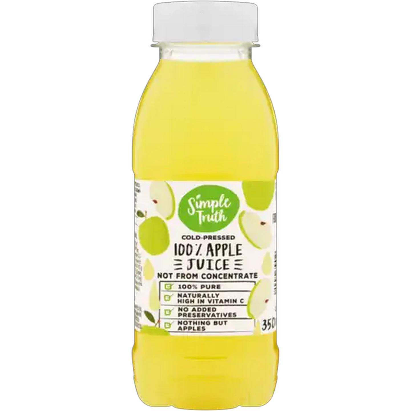 Image of Simple Truth 100% Cold-Pressed Apple Juice 350ml
