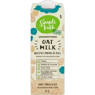 Simple Truth Unsweetened Oat Milk 1L