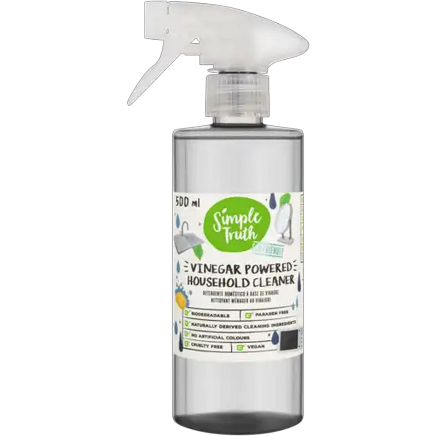 Image of Simple Truth Vinegar Powered Household Cleaner 500ml