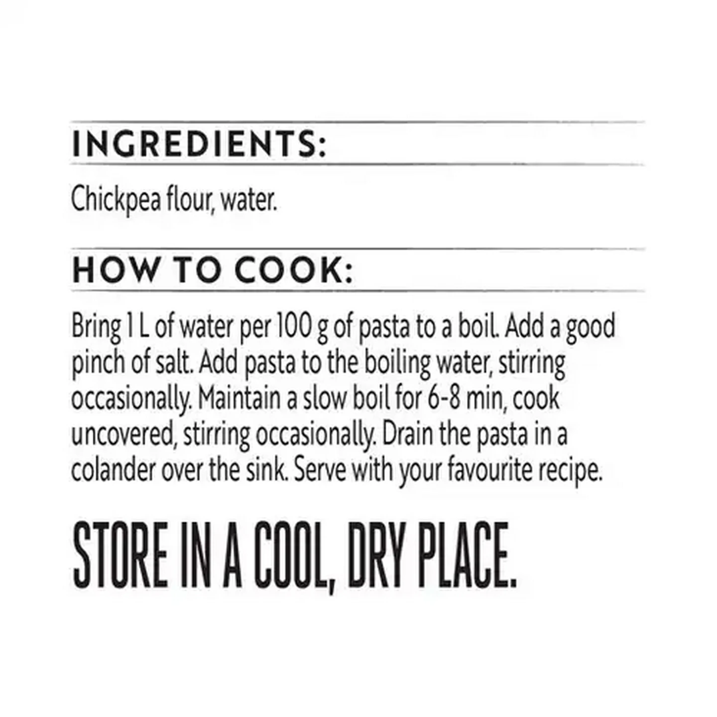 Image of Simple Truth Chickpea Spaghetti 250g
