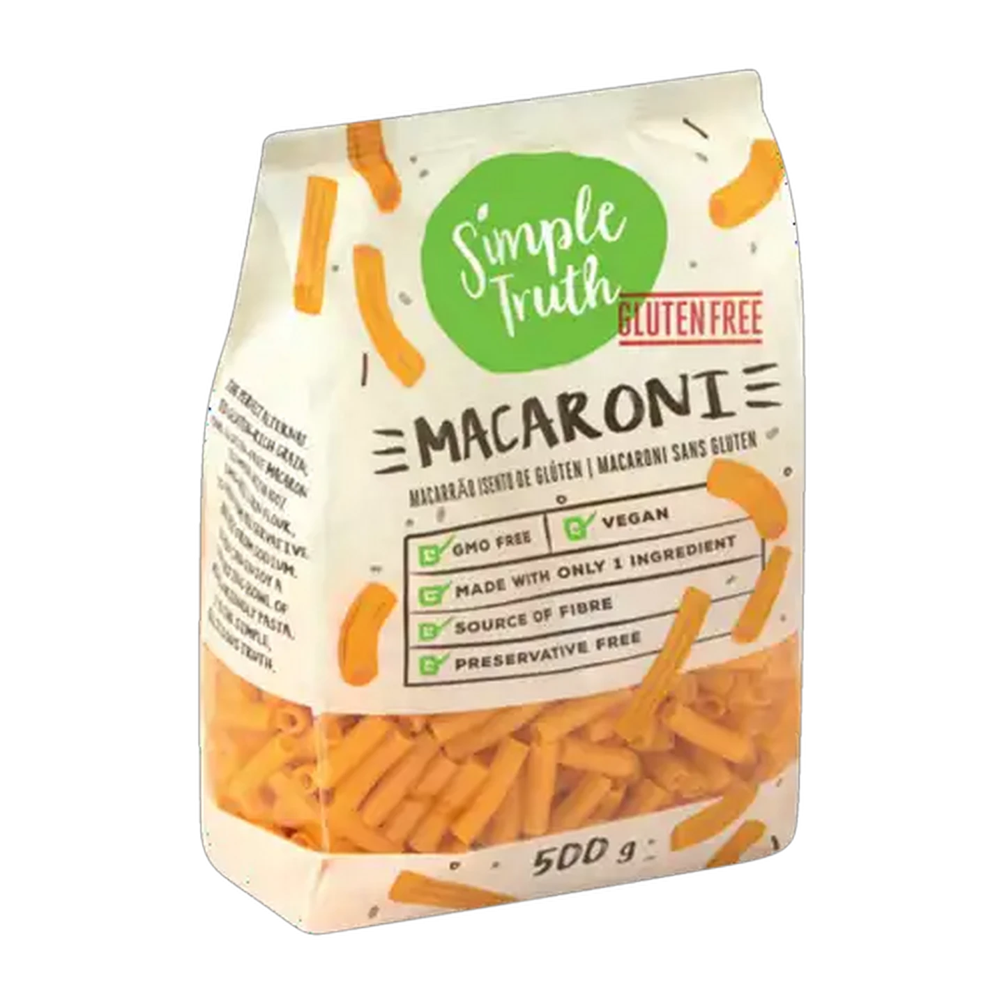 Image of Simple Truth Gluten-Free Macaroni 500g