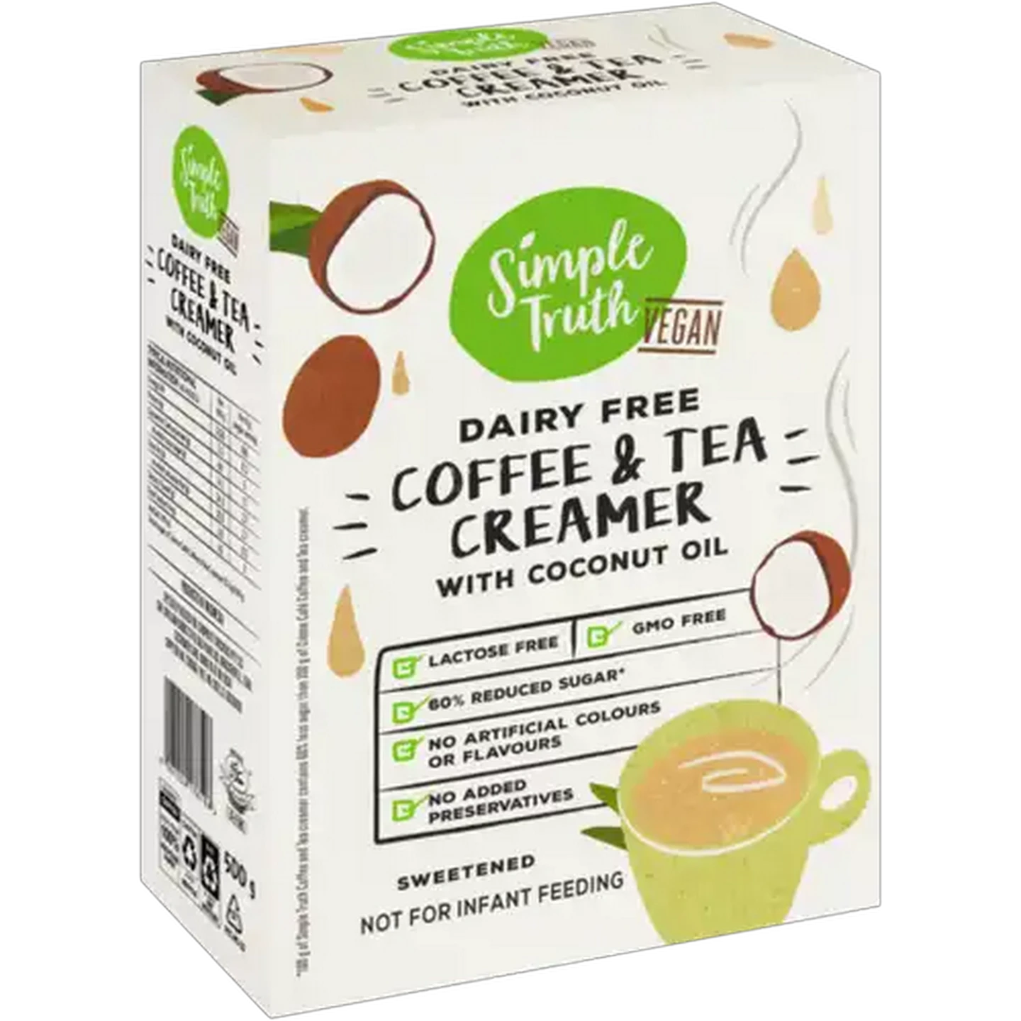 Image of Simple Truth Dairy Free Coffee Creamer 500g
