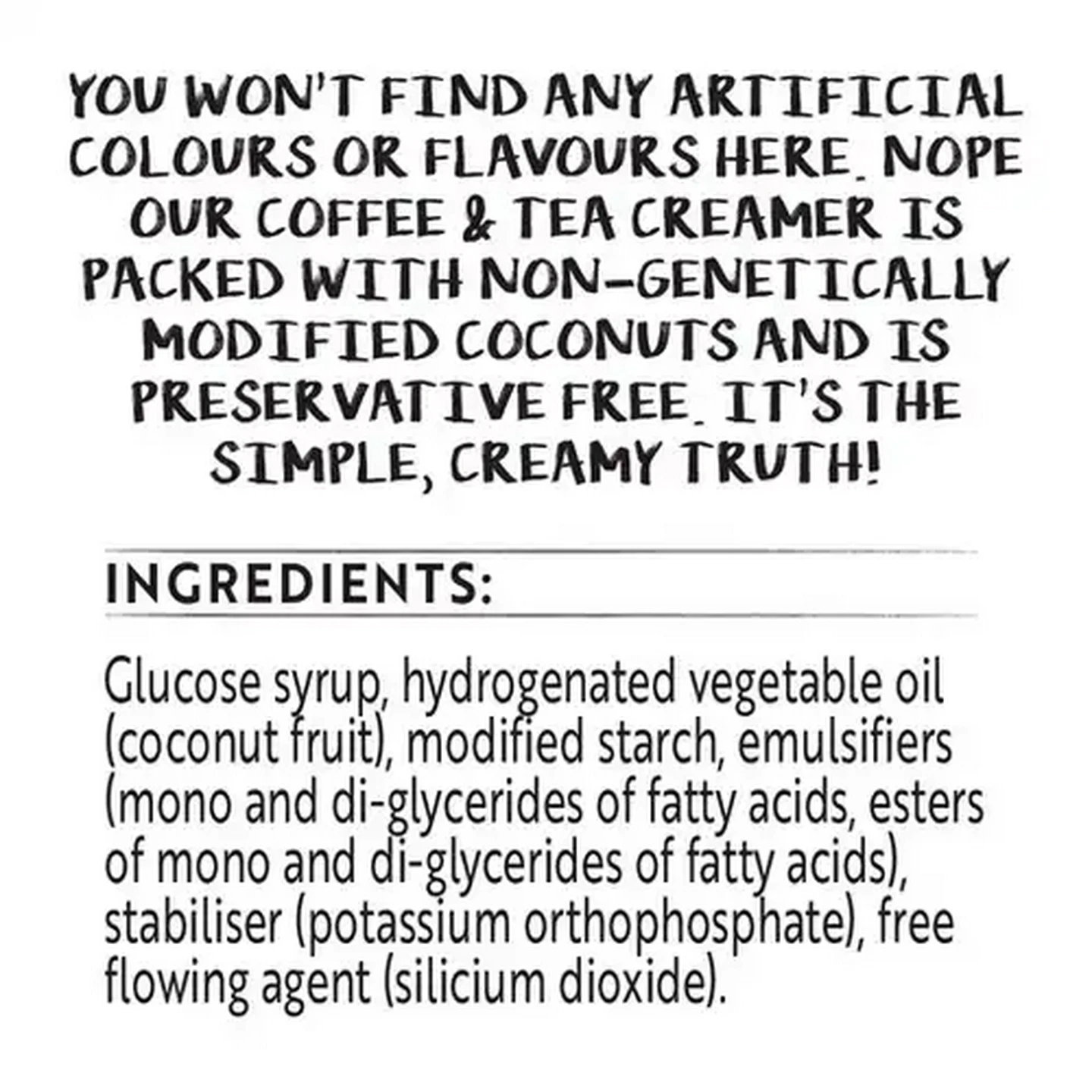 Image of Simple Truth Dairy Free Coffee Creamer 500g