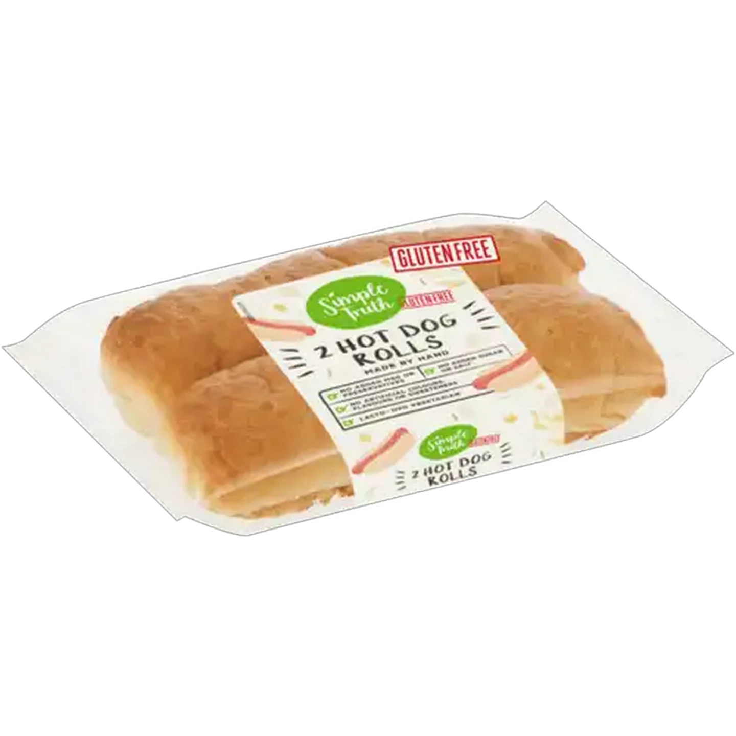 Image of Simple Truth Frozen Hot Dog Rolls 2 Pack
