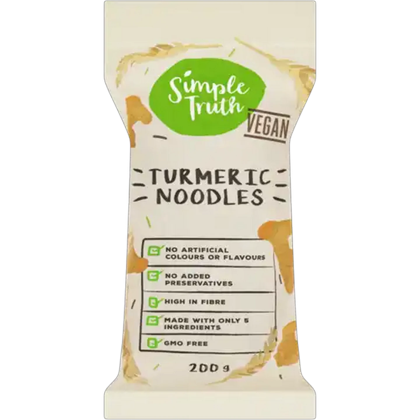 Image of Simple Truth Vegan Turmeric Noodles 200g