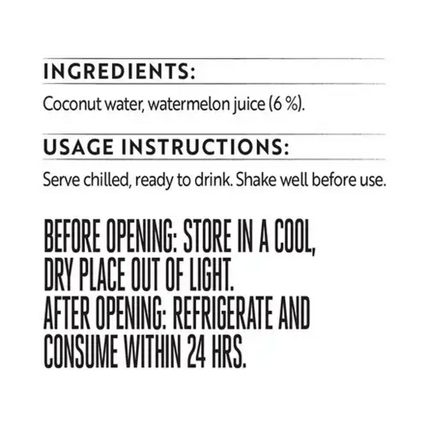 Image of Simple Truth 100% Coconut Water & Watermelon Juice Blend 1L