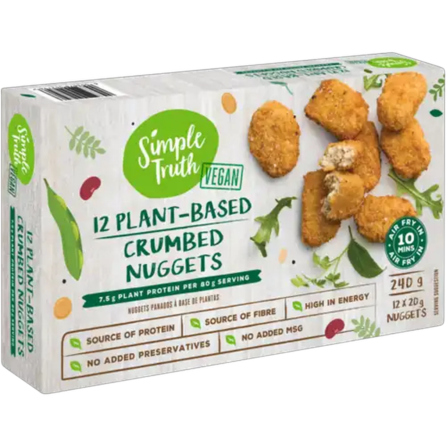 Image of Simple Truth Frozen Plant-Based Crumbed Nuggets 12 x 20g