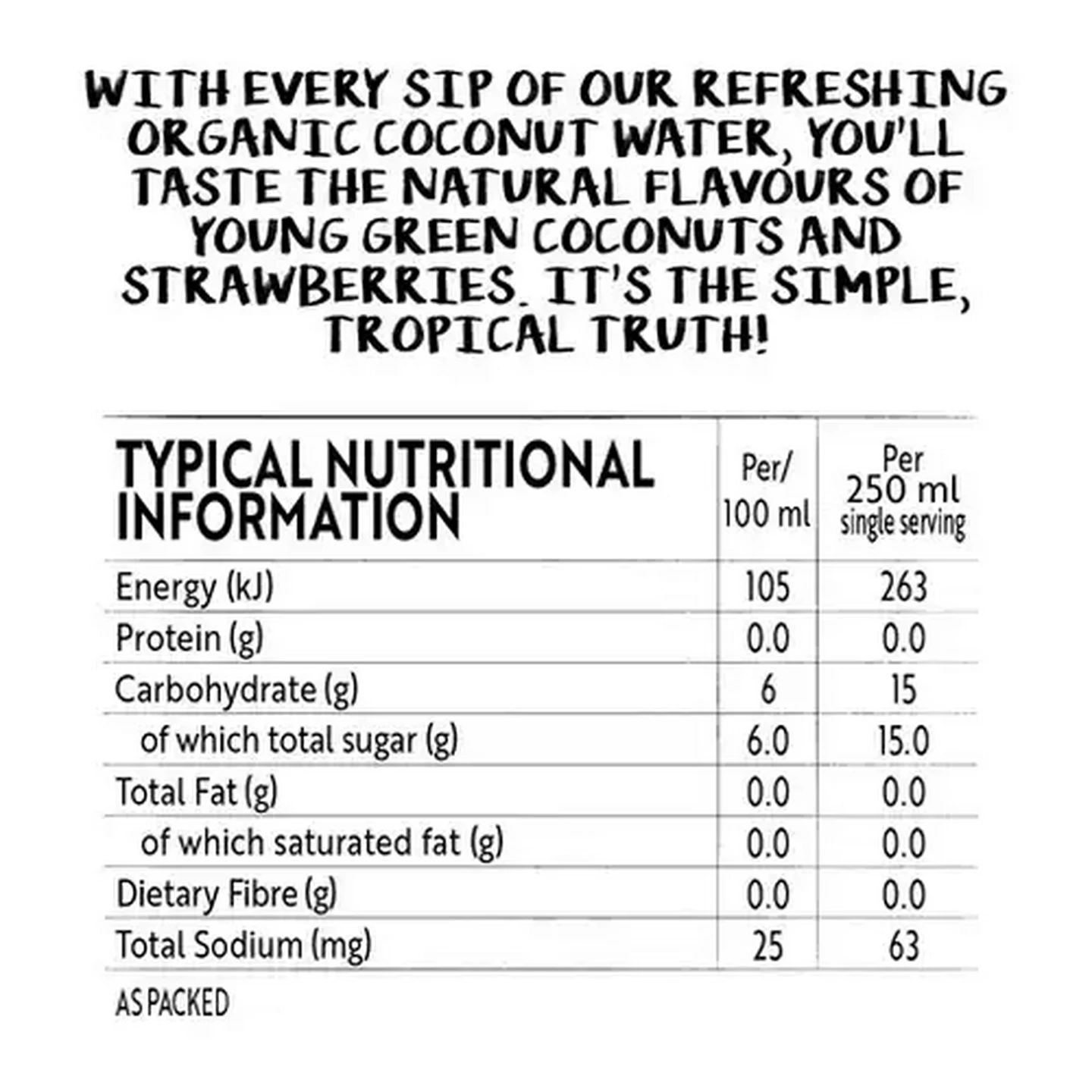 Image of Simple Truth 100% Coconut Water & Strawberry Juice Blend 1L