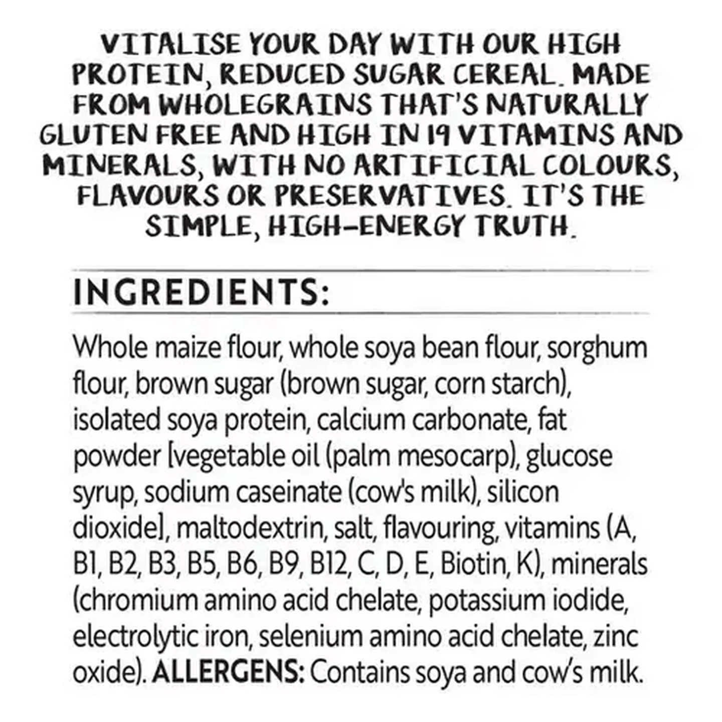 Image of Simple Truth Gluten Free High Protein Wholegrain Original Cereal 500g
