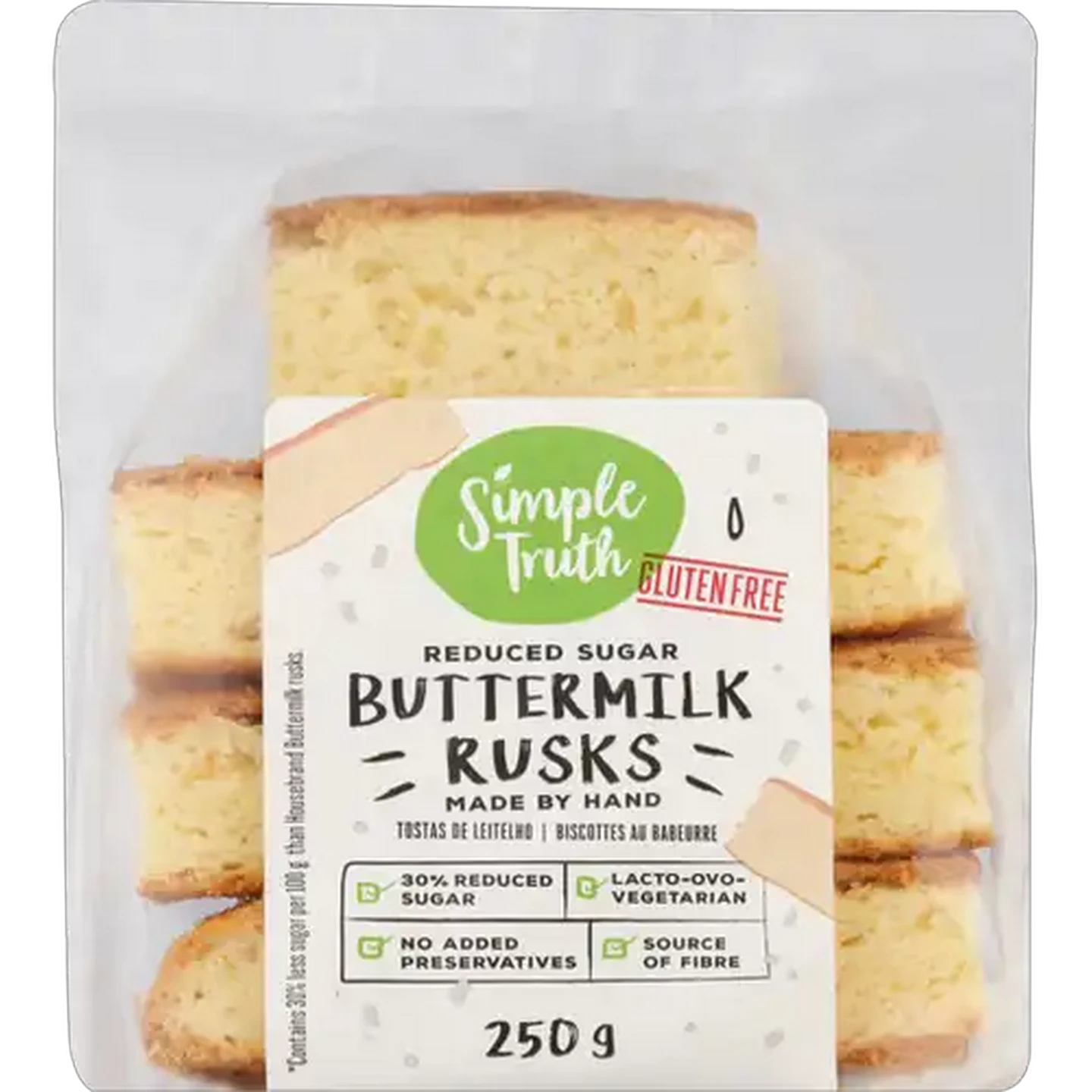Image of Simple Truth Gluten Free Buttermilk Rusks 250g