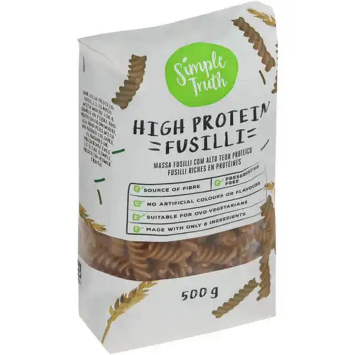 Image of Simple Truth High Protein Fusilli Pasta 500g