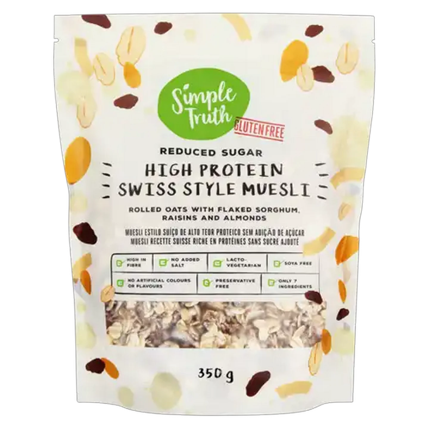 Image of Simple Truth Gluten Free High Protein Swiss Style Muesli 350g