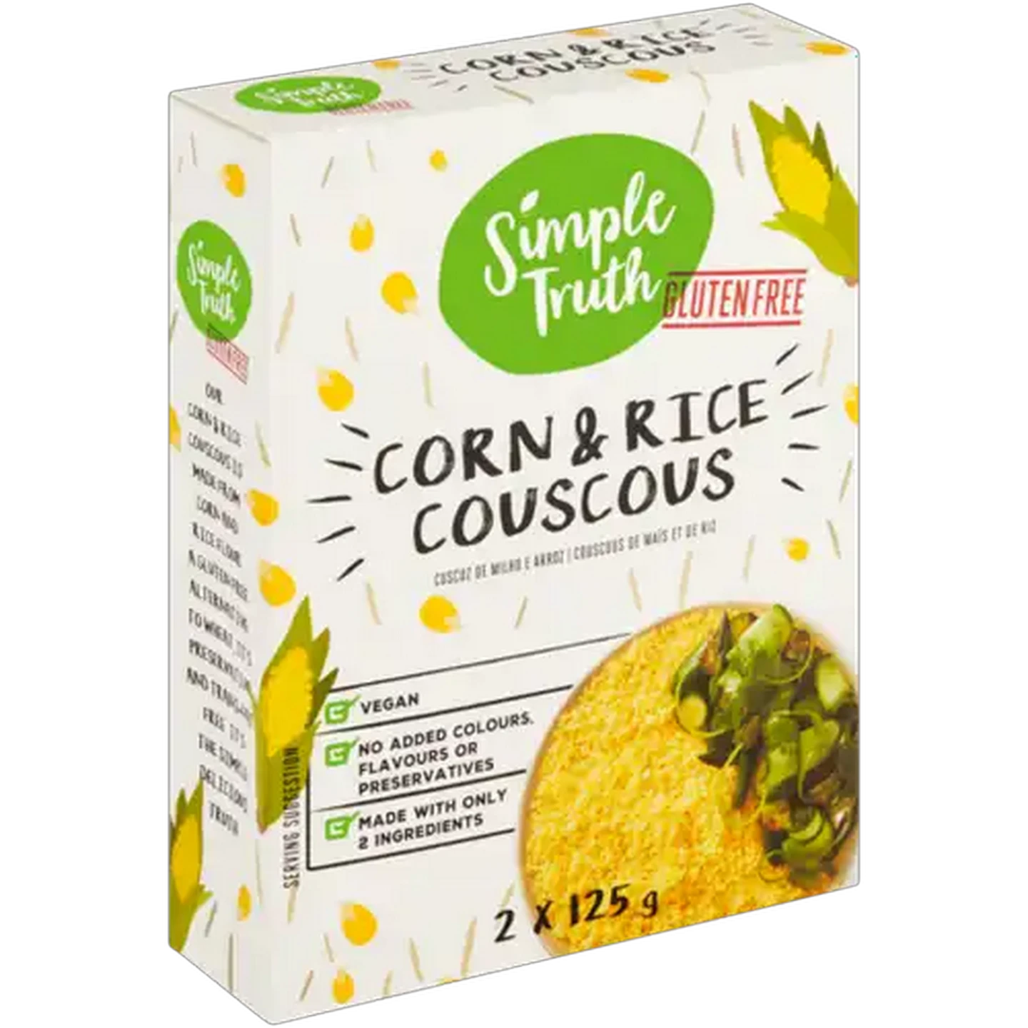 Image of Simple Truth Corn & Rice Couscous 2 x 125g