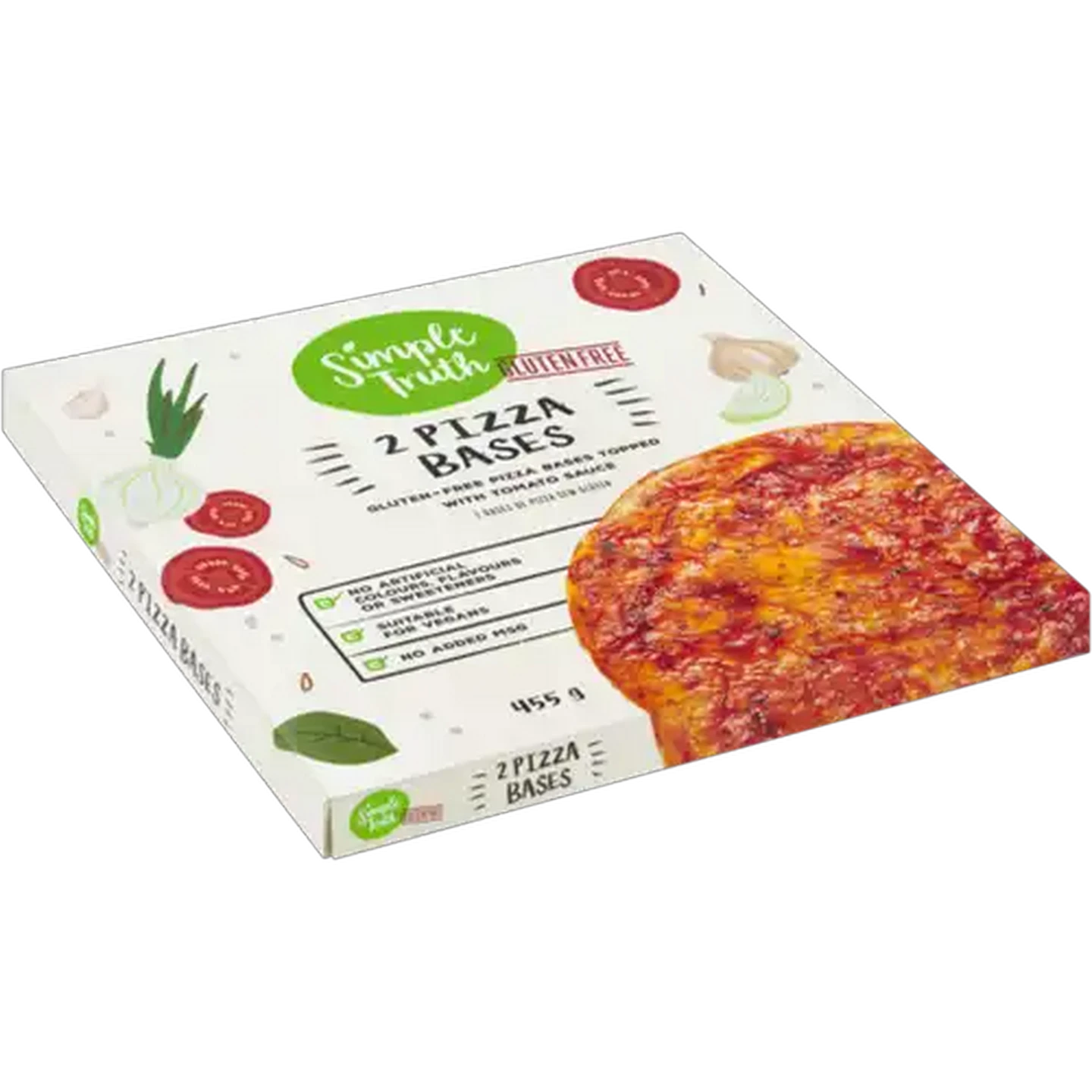 Image of Simple Truth Frozen Gluten Free Pizza Bases with Tomato Sauce 2 Pack