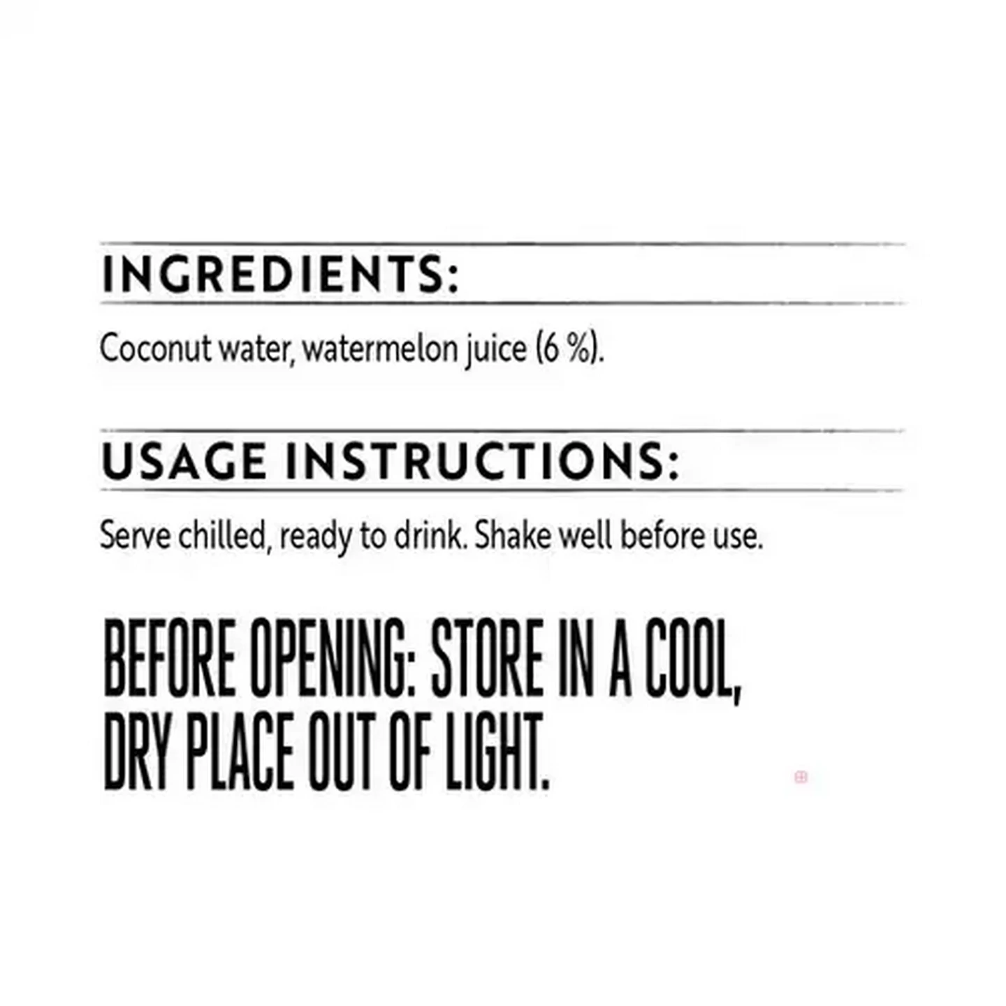 Image of Simple Truth 100% Coconut Water & Watermelon Juice Blend 500ml