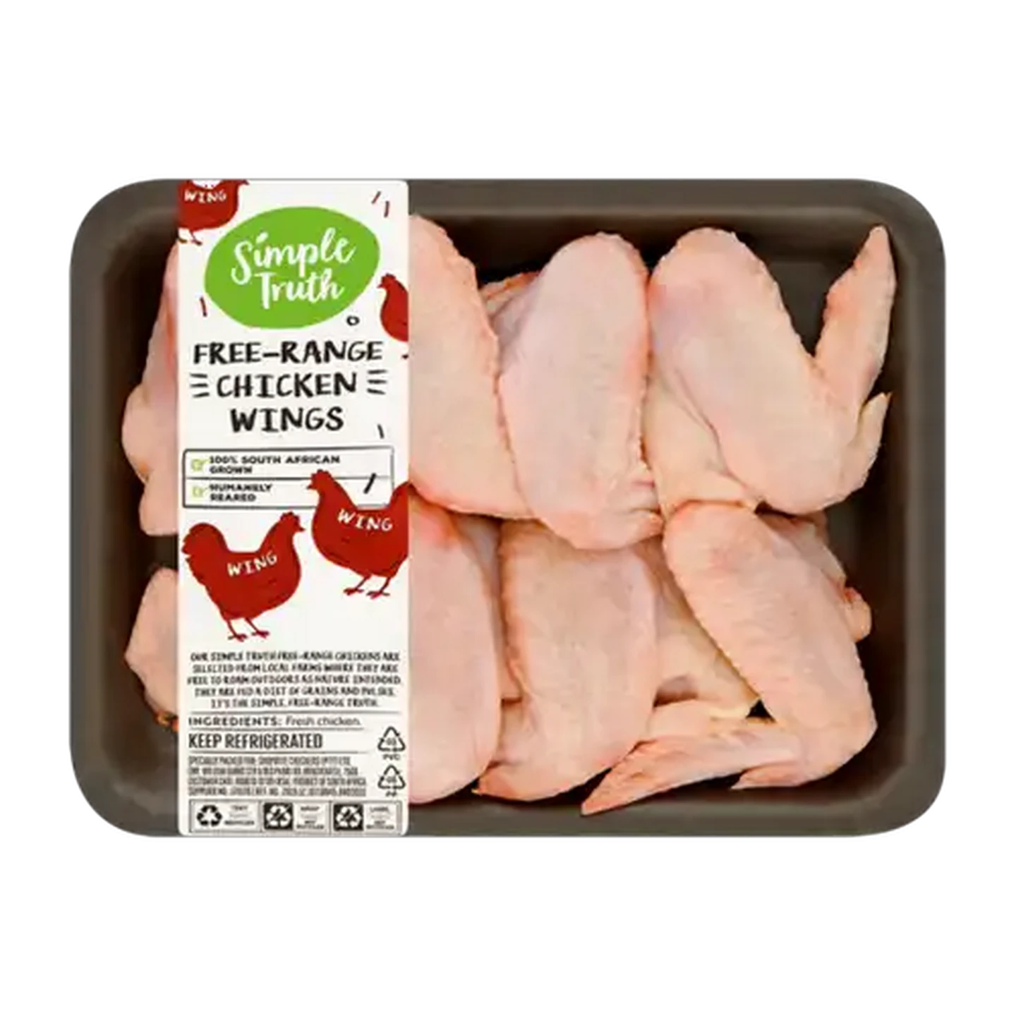 Image of Simple Truth Free-Range Chicken Wings Per kg