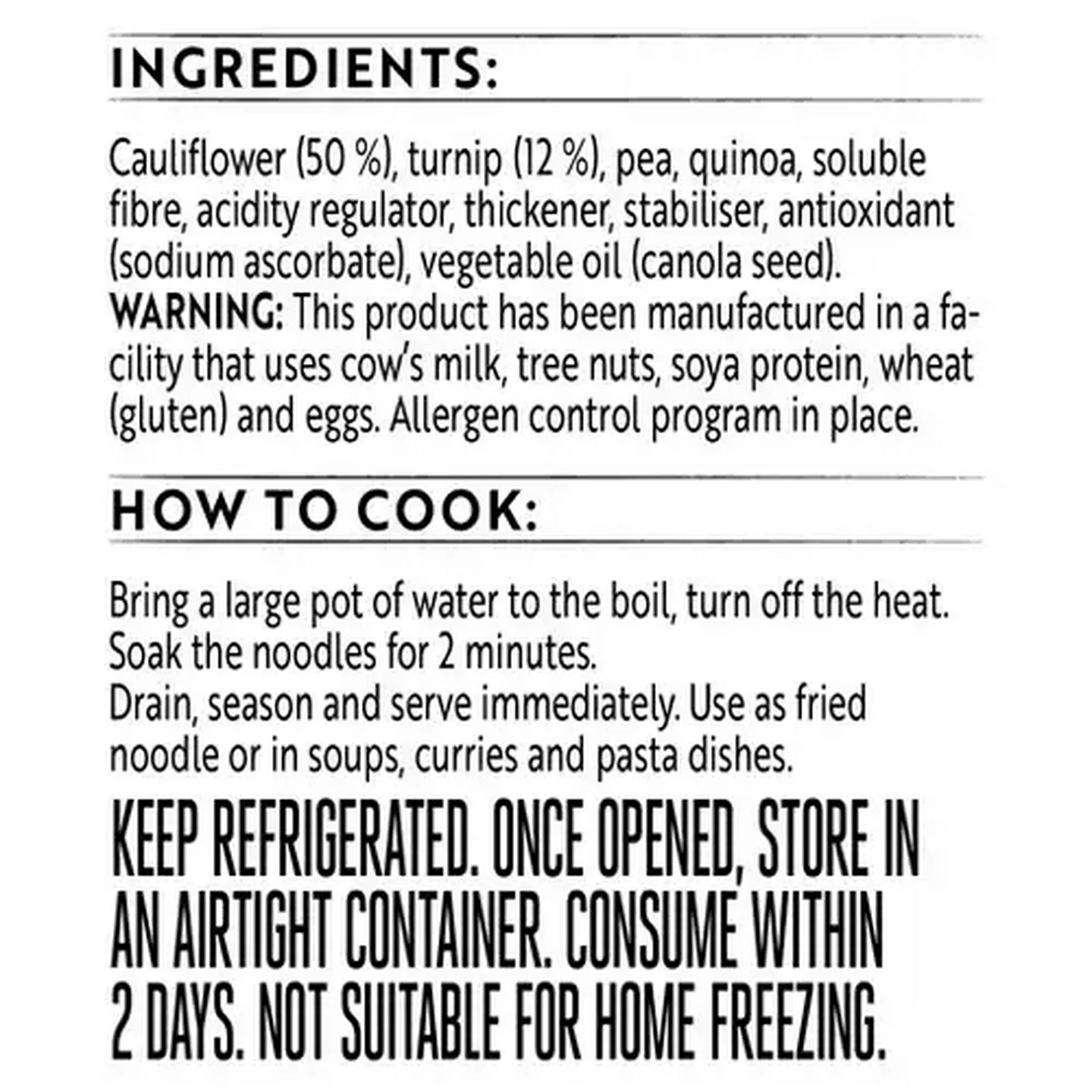 Image of Simple Truth Vegetable Noodles 250g