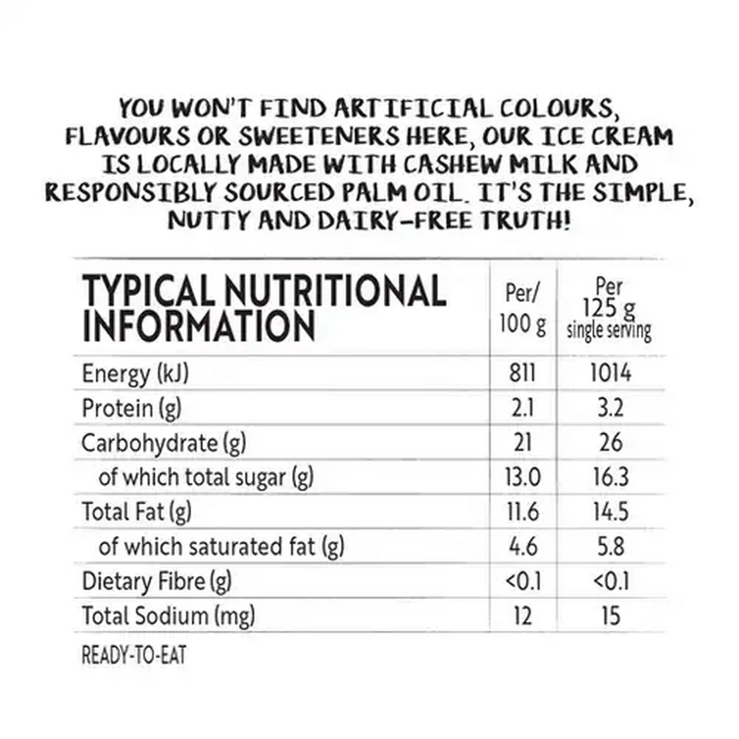 Image of Simple Truth Cashew Milk Vanilla Ice Cream 500ml