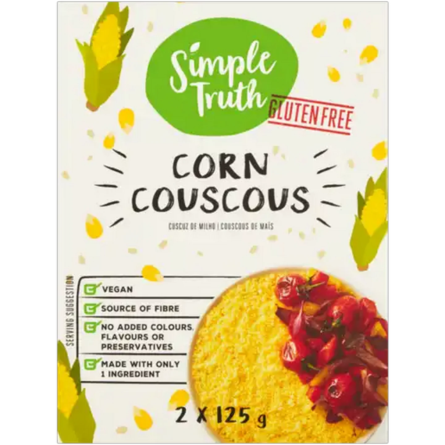 Image of Simple Truth Corn Couscous 2 x 125g