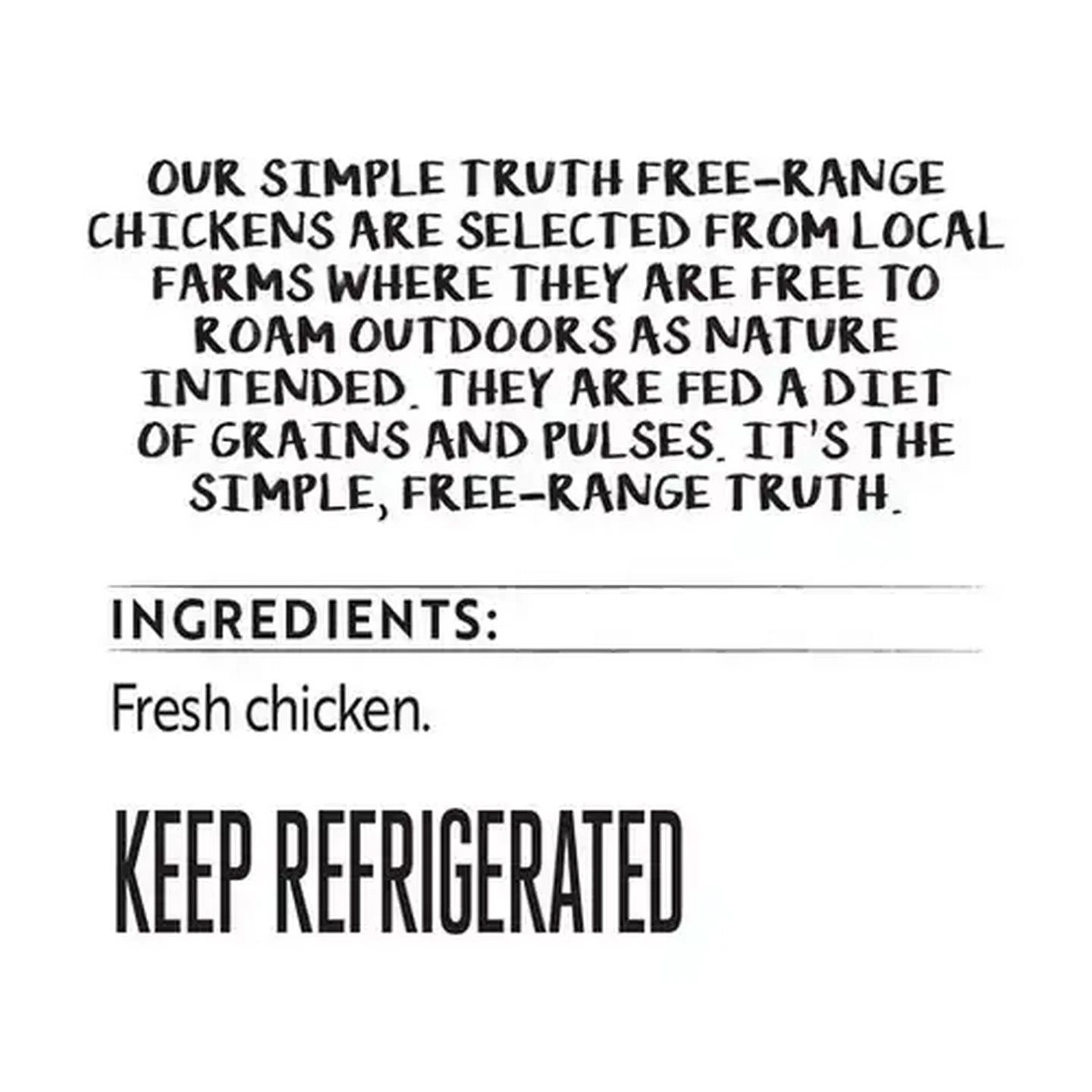 Image of Simple Truth Free-Range Skinless Chicken Thighs & Drumsticks Per kg