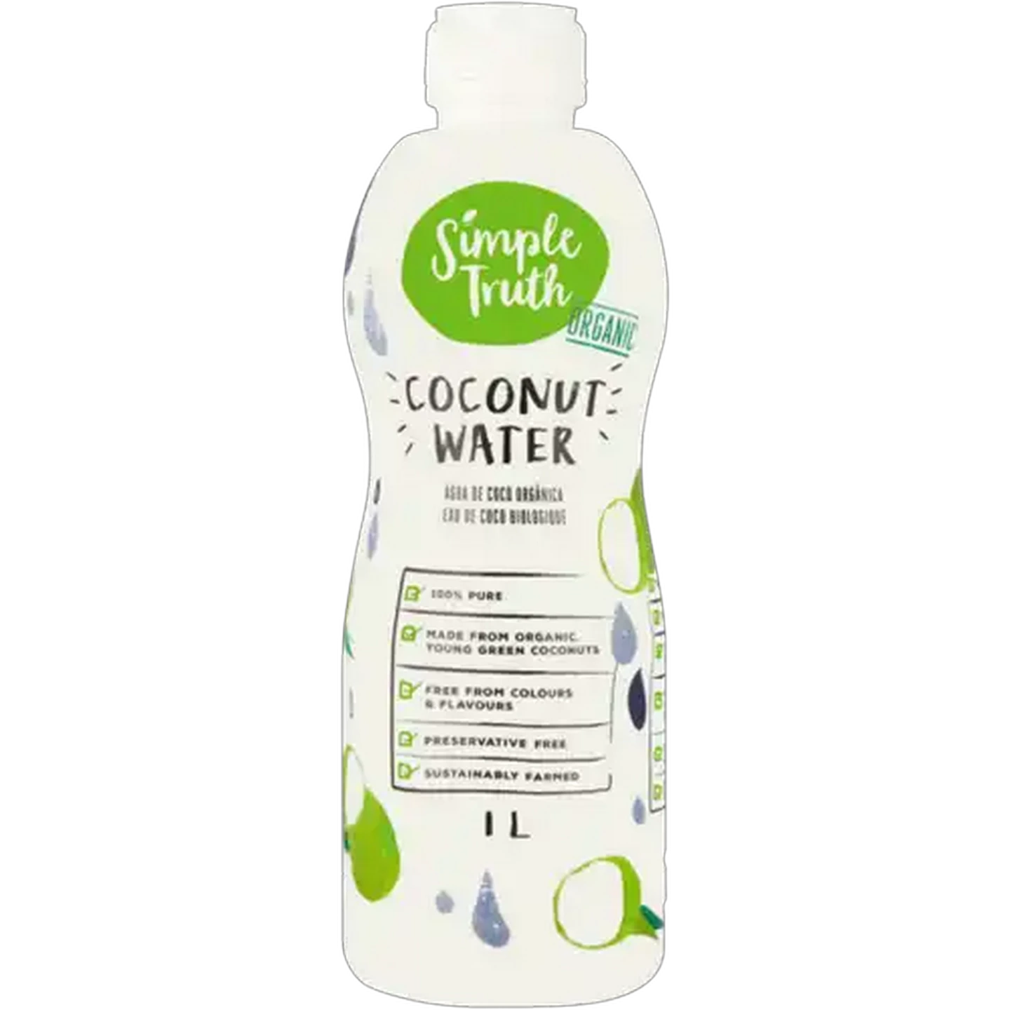 Image of Simple Truth Organic Coconut Water 1L