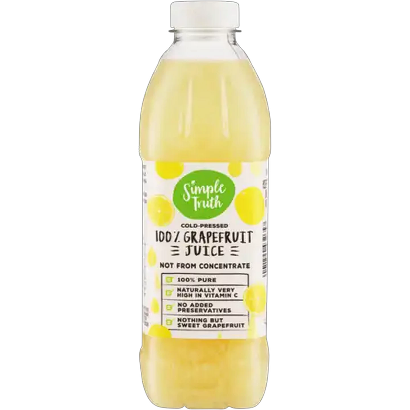 Image of Simple Truth 100% Cold-Pressed Grapefruit Juice 1L