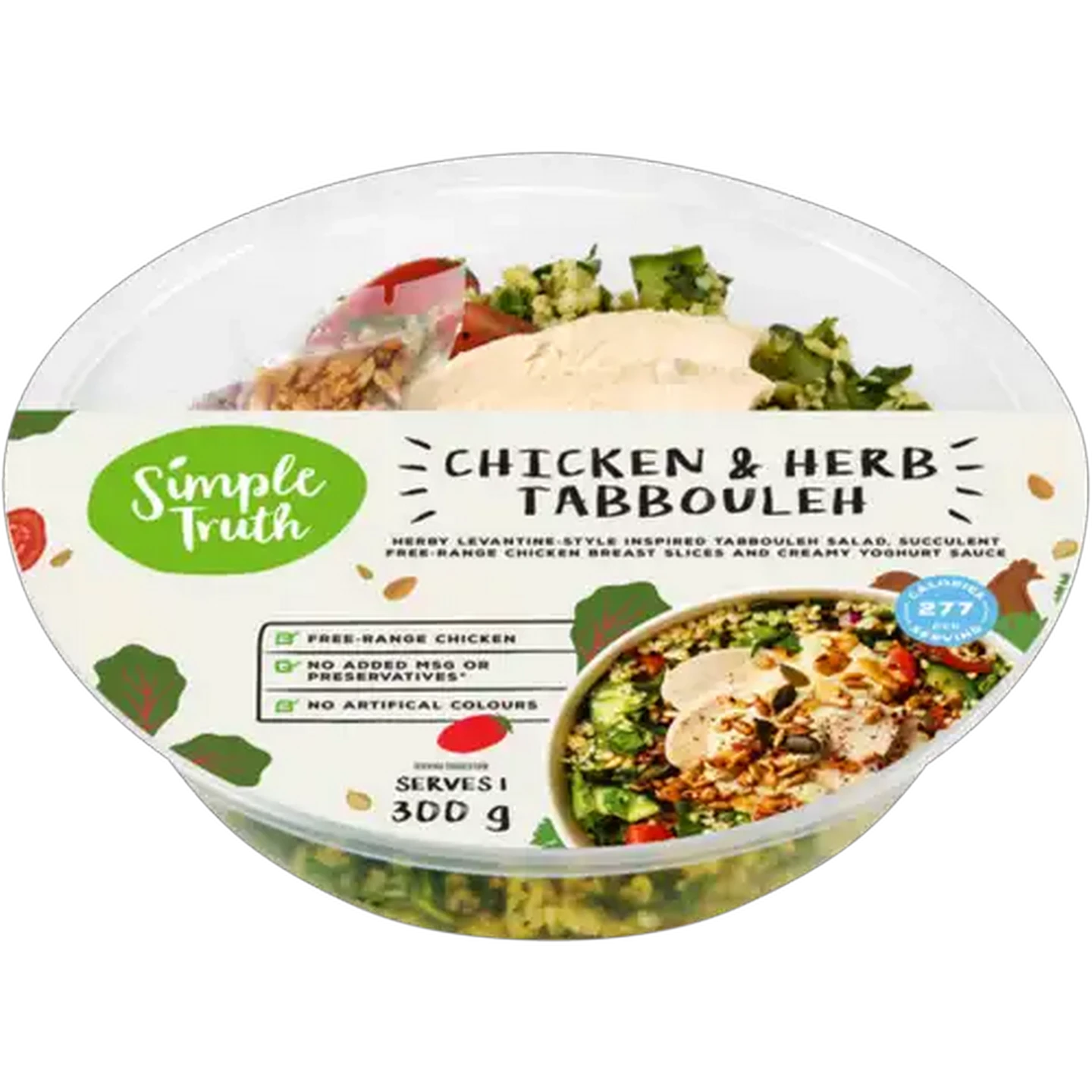 Image of Simple Truth Chicken & Herb Tabbouleh Ready Meal 300g