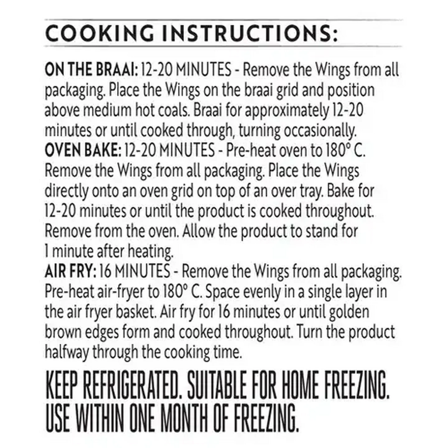Image of Simple Truth Spicy Free-Range Chicken Sundowners Per KG