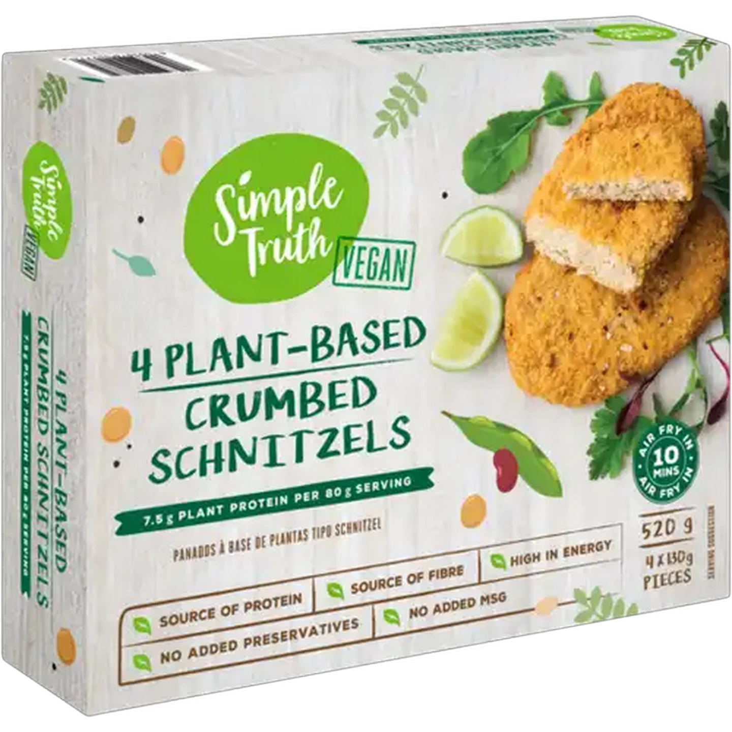 Image of Simple Truth Frozen Plant-Based Crumbed Schnitzels 4 x 130g