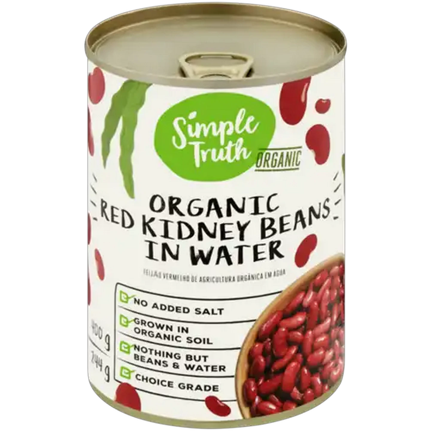 Image of Simple Truth Organic Red Kidney Beans in Water 400g