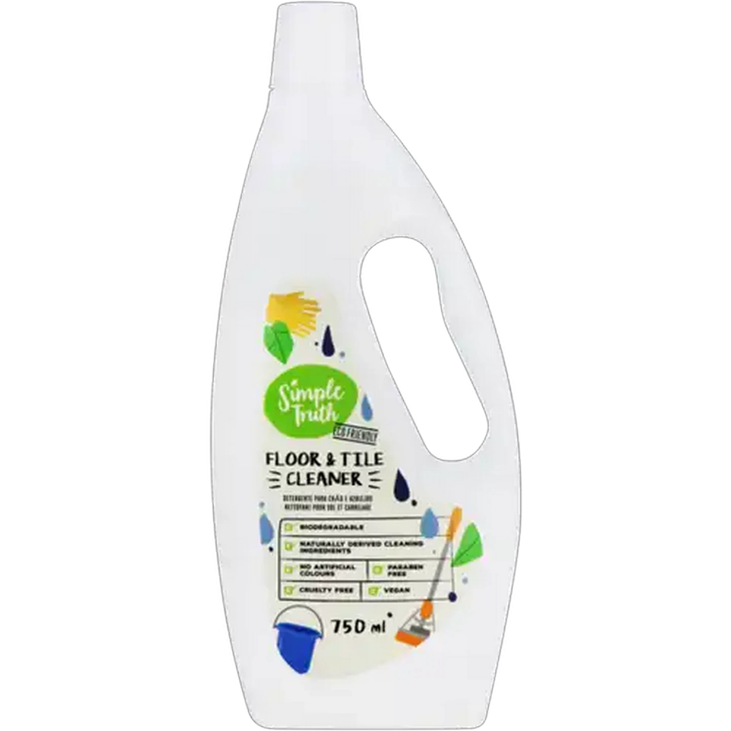 Image of Simple Truth Eco-Friendly Floor & Tile Cleaner 750ml