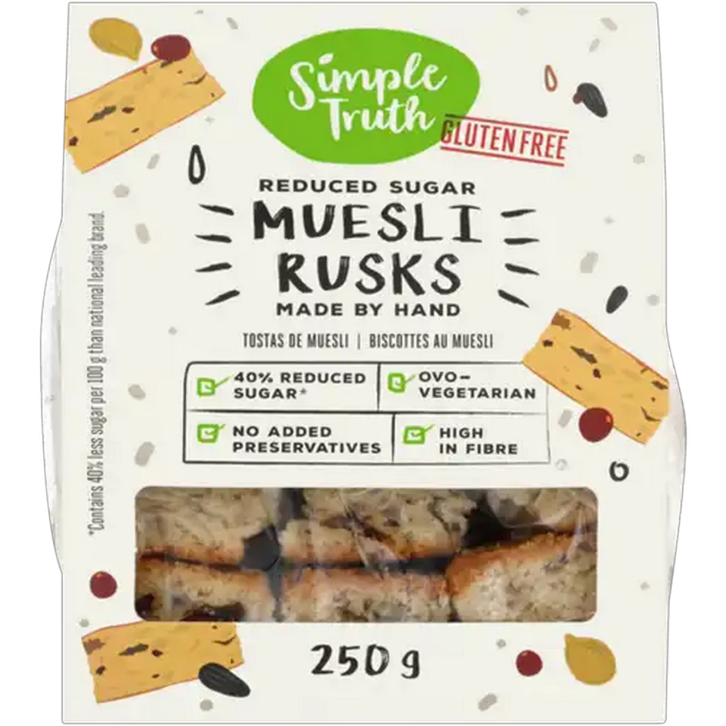 Image of Simple Truth Muesli Rusks 250g