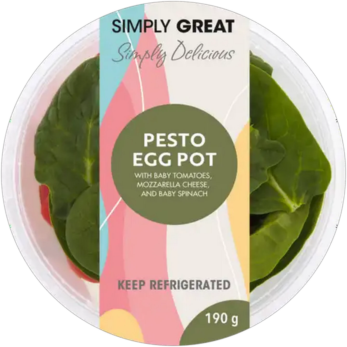 Image of Simply Great Pesto Egg Pot 190g