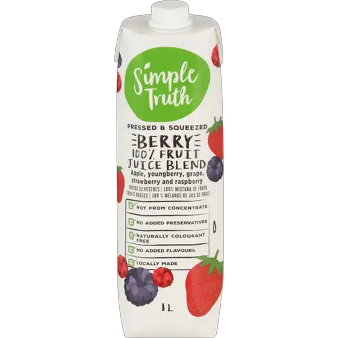 Image of Simple Truth 100% Berry Juice 1L