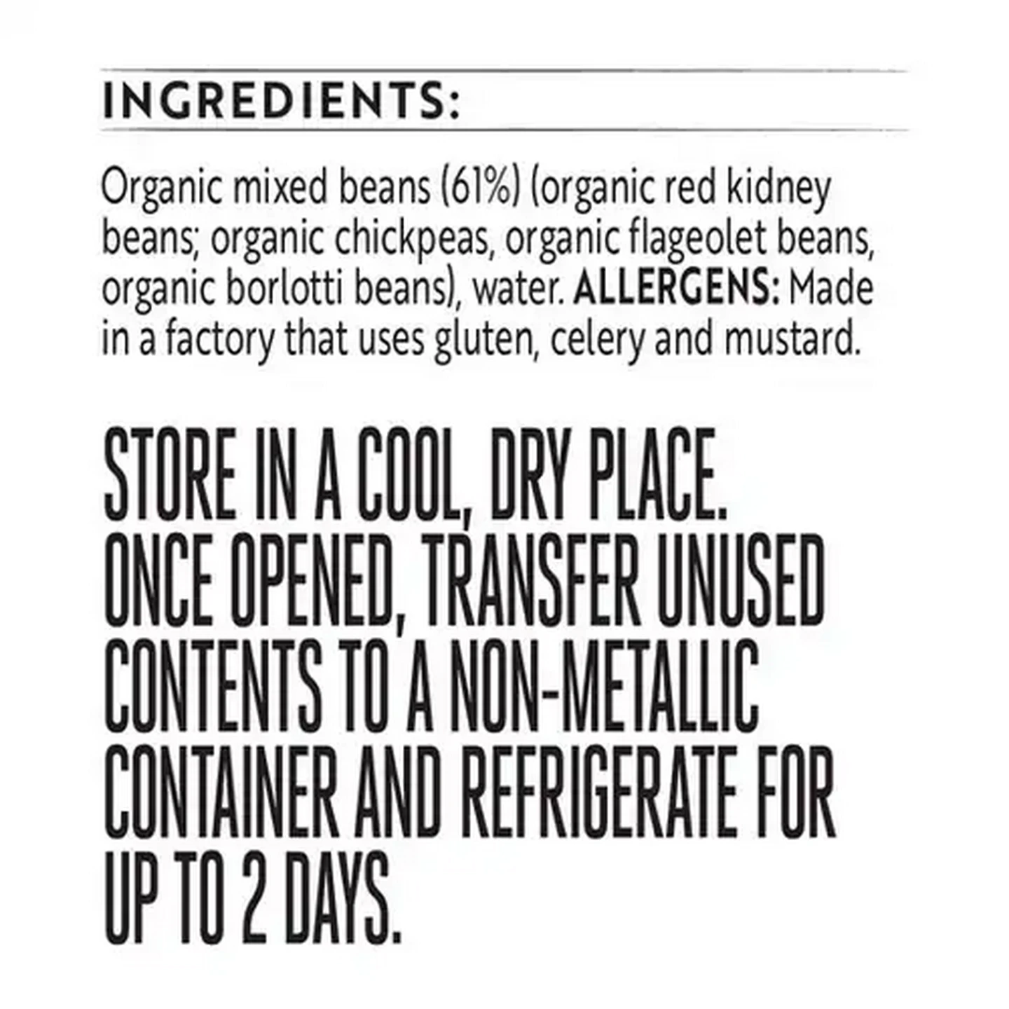 Image of Simple Truth Organic 4 Bean Mix in Water 400g