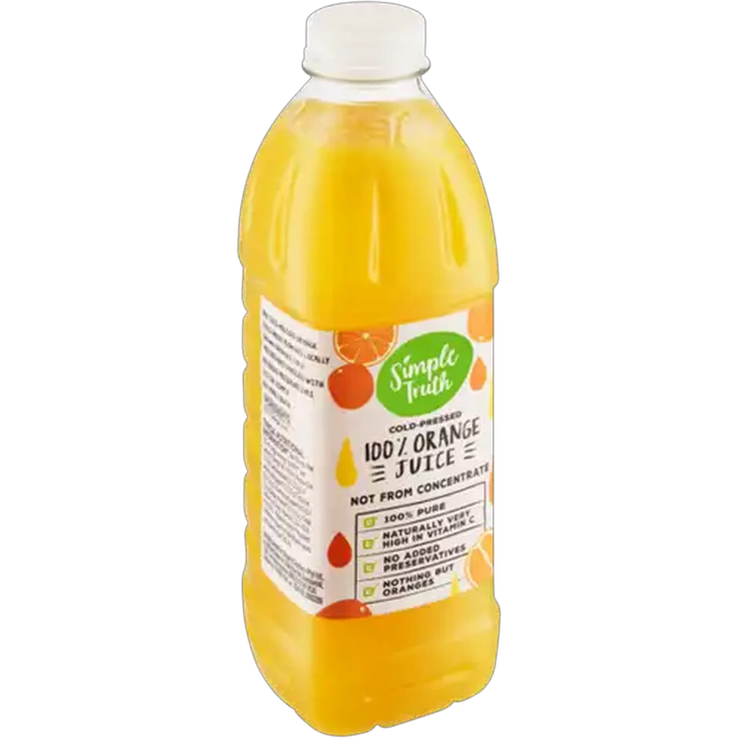 Image of Simple Truth 100% Cold-Pressed Orange Juice 1L