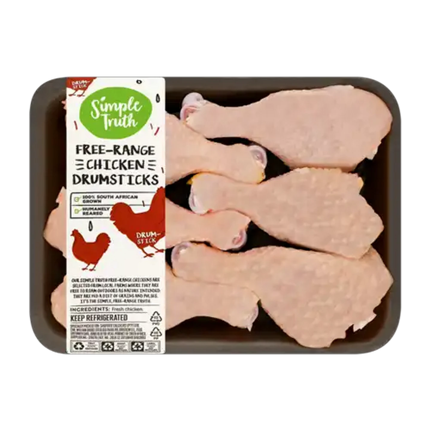 Image of Simple Truth Free-Range Chicken Drumsticks Per kg