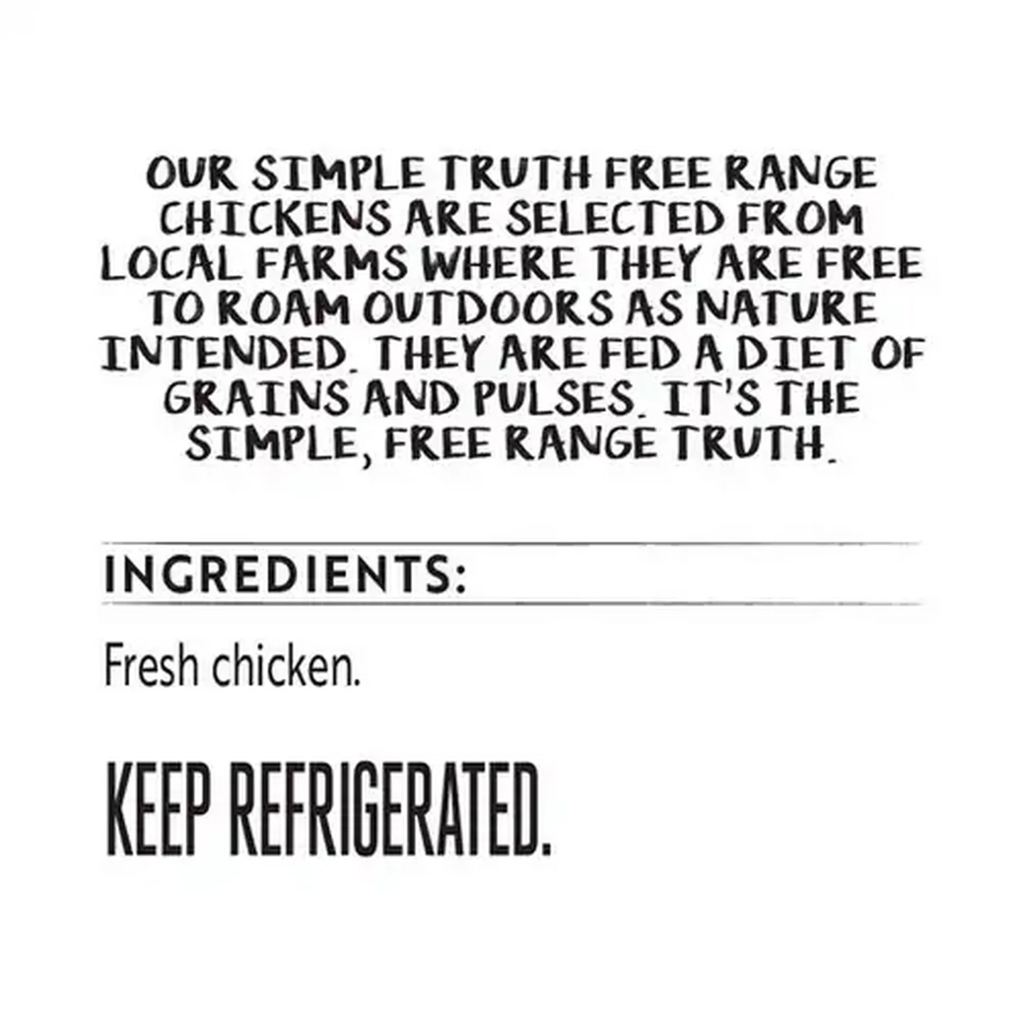 Image of Simple Truth Free-Range Chicken Drumsticks Per kg
