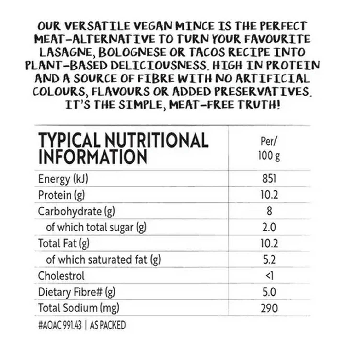 Image of Simple Truth Frozen Plant Based Mince 400g