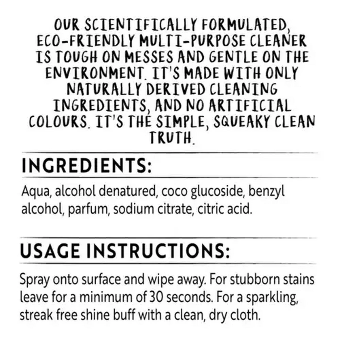 Image of Simple Truth Eco-Friendly Multipurpose Cleaner 500ml