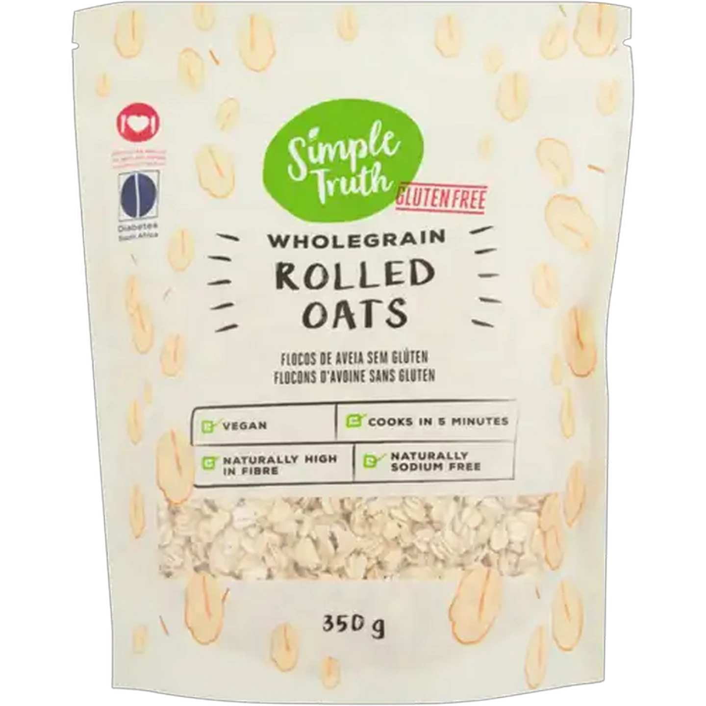 Image of Simple Truth Gluten-Free Wholegrain Rolled Oats 350g